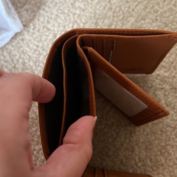 NWOT tealth Mode Leather Trifold RFID Wallet For Men With Flip Out ID Holder - Picture 3 of 8